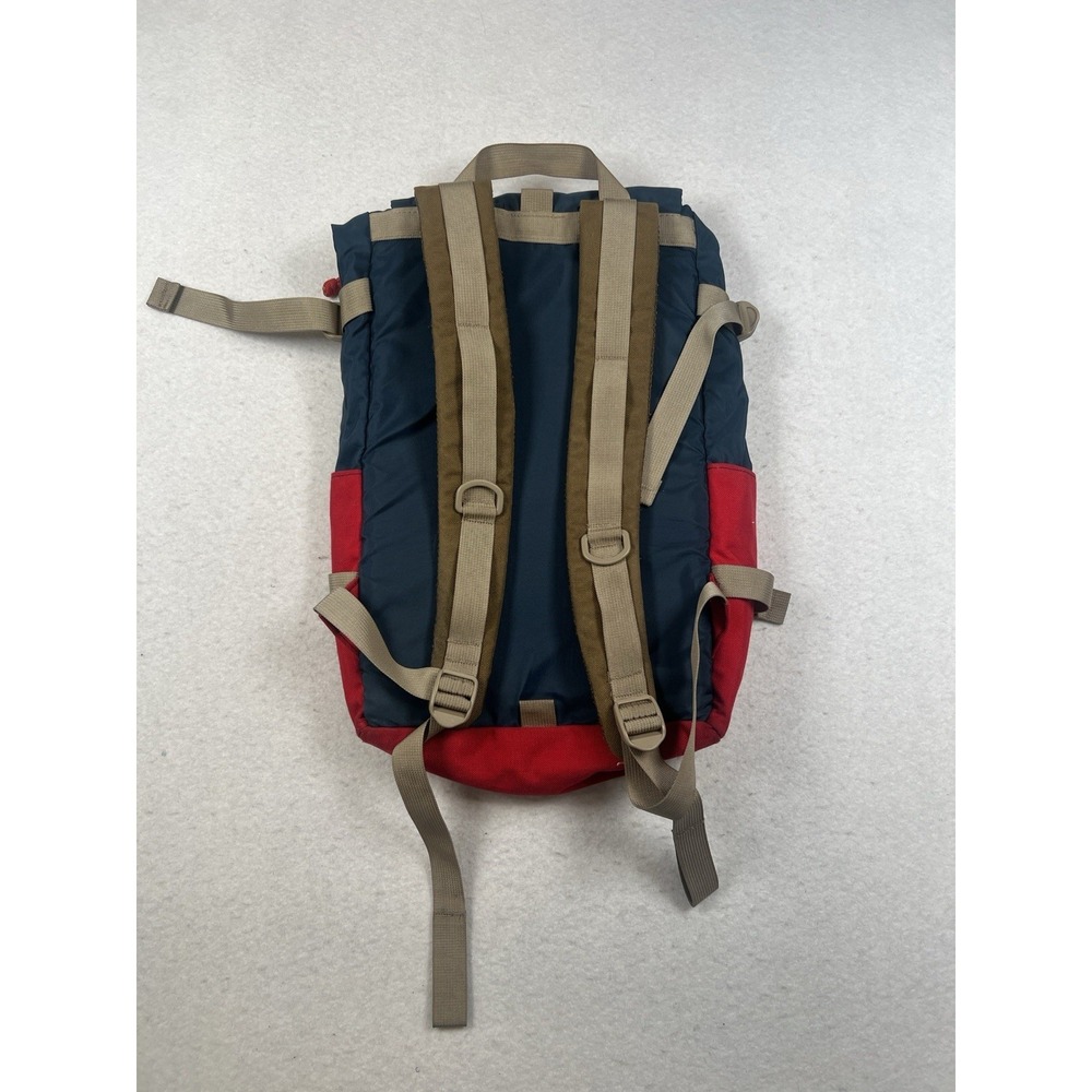 Topo Designs Rover Pack Classic Backpack Navy Blue/Red - Picture 4 of 5